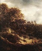 Jacob van Ruisdael The Castle at Bentheim oil on canvas